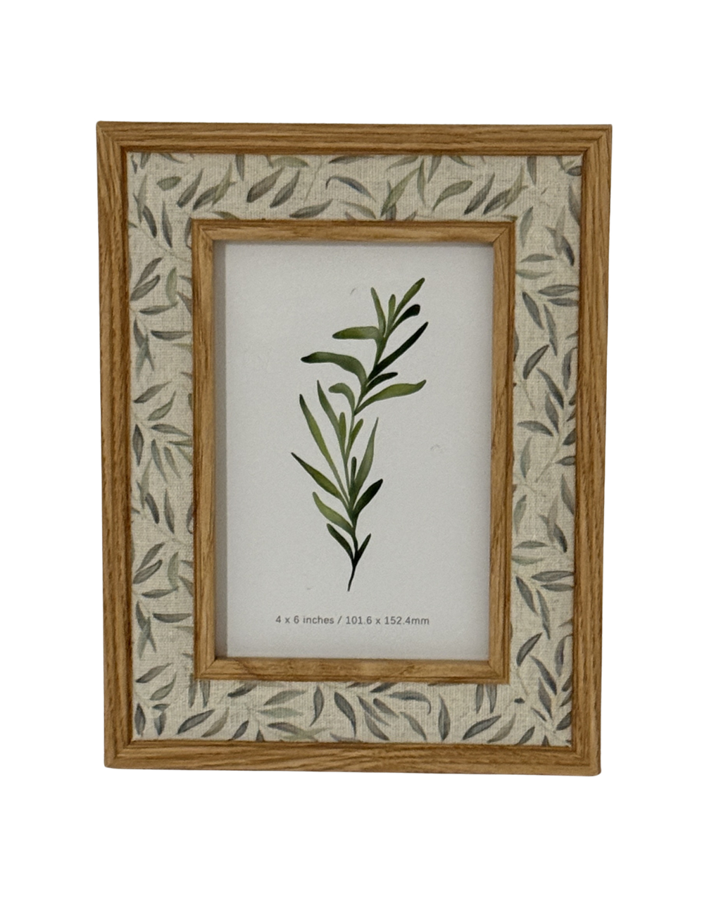Willow Leaf Frame 4x6in