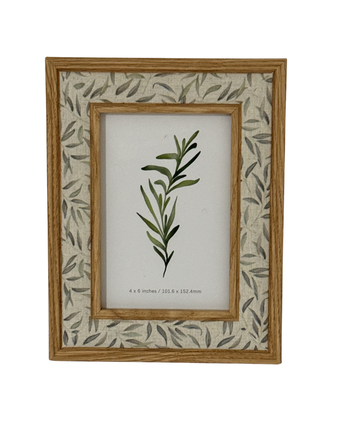 Willow Leaf Frame 4x6in