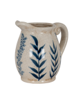 Small Blue Flora Jug