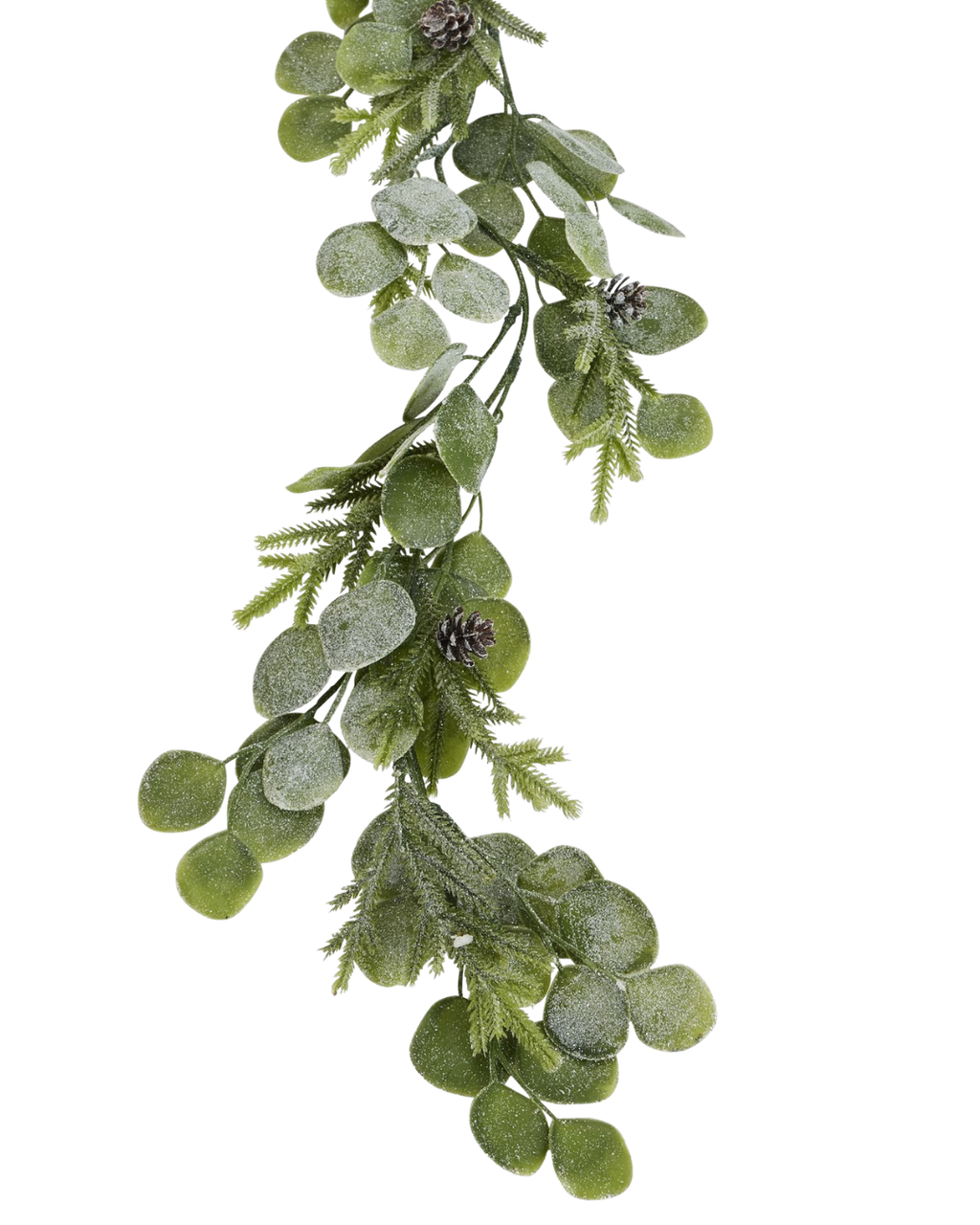 Frosted Pine And Eucalyptus Garland