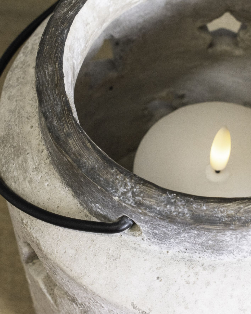 Stone Star Lantern Large