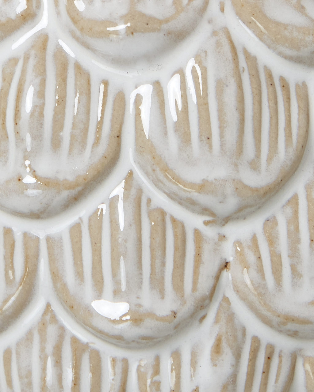 Ceramic Pine Cone Trinket Dish With Lid
