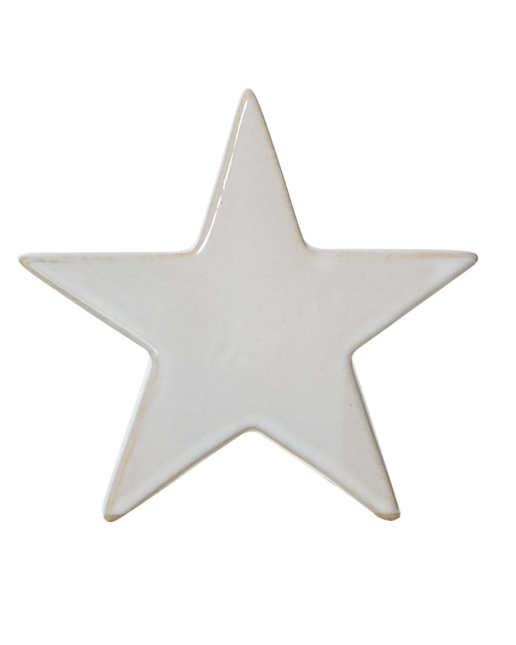 Small Ceramic Standing Star Decoration