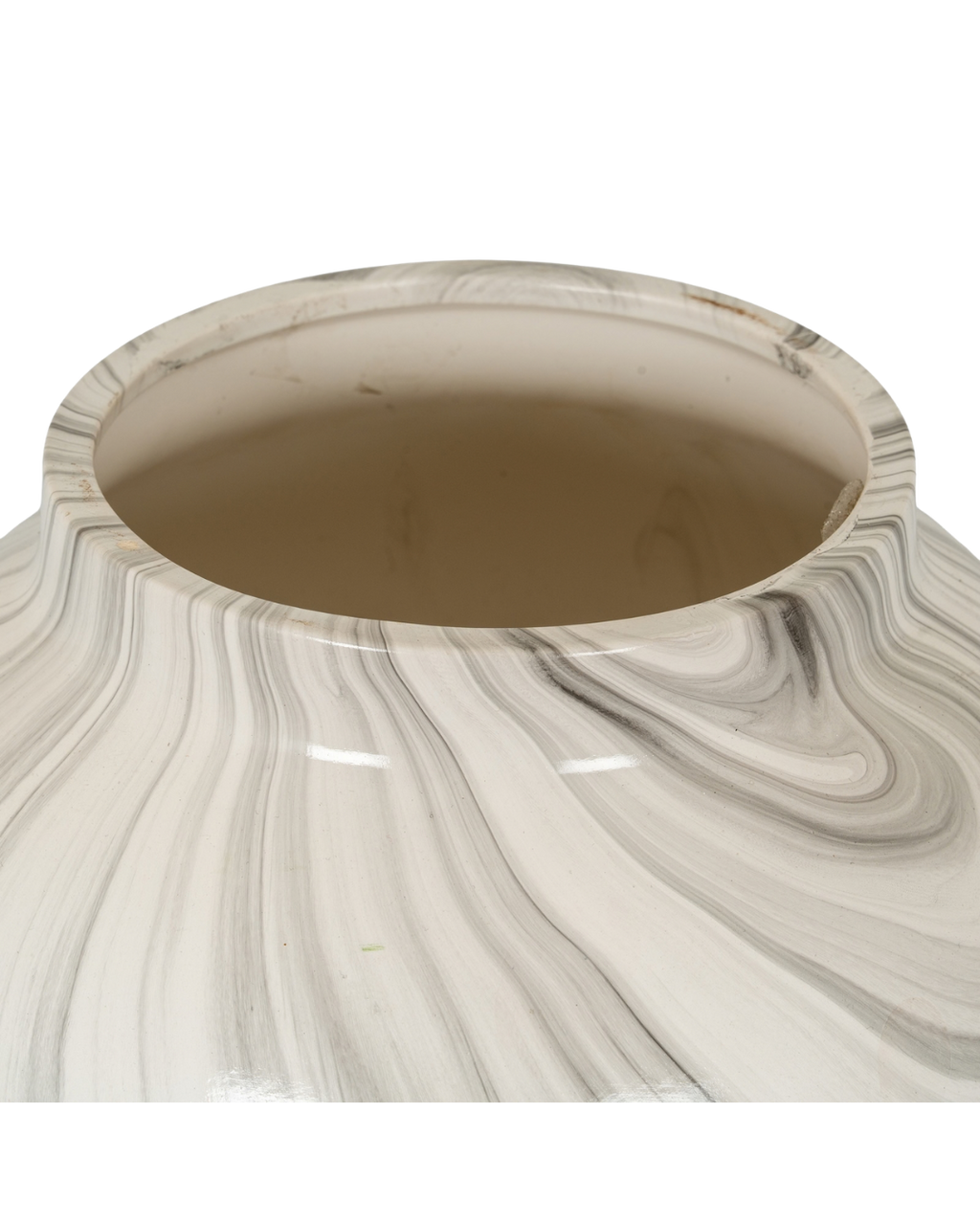 Marble Effect Planter Vase