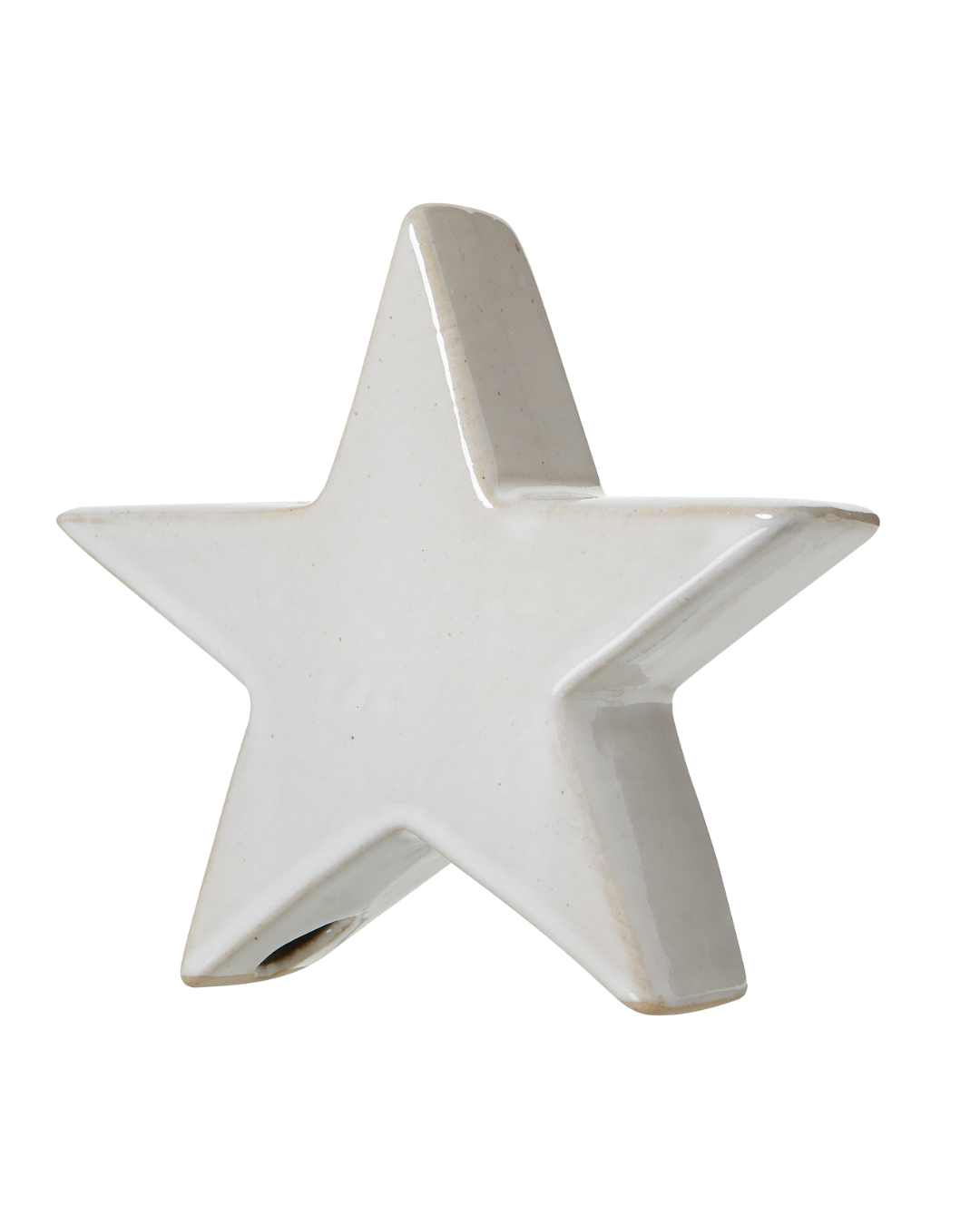 Small Ceramic Standing Star Decoration