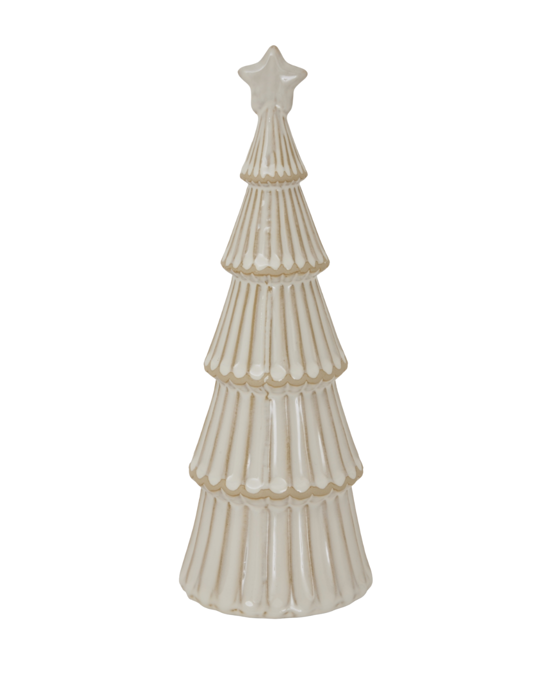 Ceramic Snowy Layered Tree